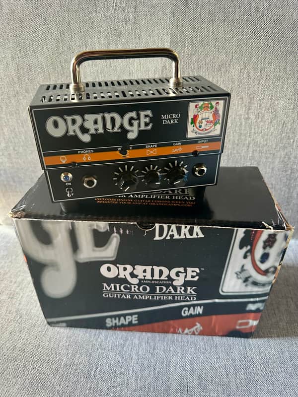 Orange Micro Dark 20-Watt Guitar Amp Head 2015 - Present - Black image 1
