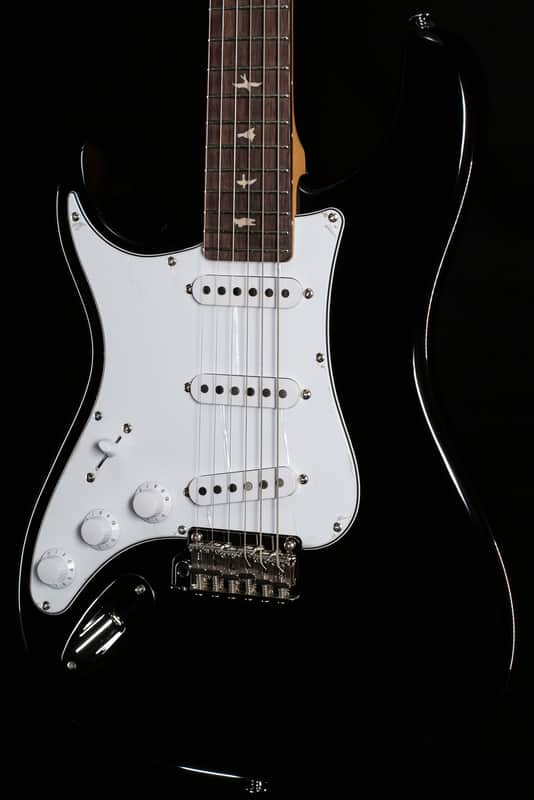 PRS SE Silver Sky Piano Black Lefty (645) image 1