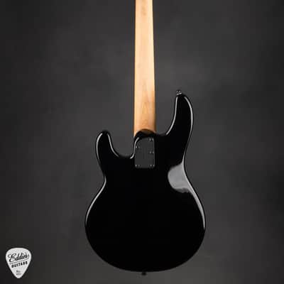 (SEP 9)Ernie Ball Music Man Short Scale StingRay - Black #K13334 image 5