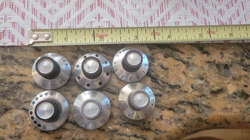 6 Replacment Amplifier Knobs  6 Replacement Amplifier Knobs image 1
