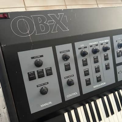 Oberheim OB-X 8-voice synthesizer w/ Encore MIDI 1979-80 - Black image 2