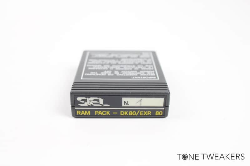 SIEL RAM Pack DK80 Expander 80 Sound Cart Cartridge n. 1 VINTAGE SYNTH DEALER image 1