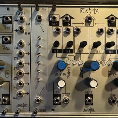 Make Noise DPO, FXDF, RXMX and Control File Set - Silver image 3