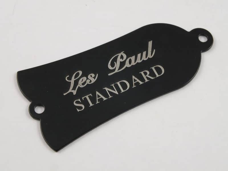 2024 Guitars Electric Ltd Truss Rod Cover Black Metal
