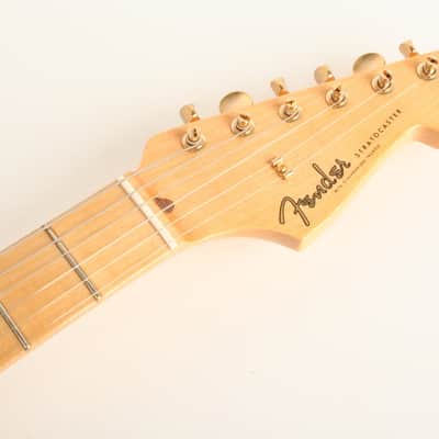 Fender Custom Shop Vintage Custom 1957 Stratocaster NOS Maple Fingerboard Aged White Blonde R139218 image 6