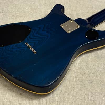 1984 Quest Manhattan MKII Blueburst Offset Matsumoku Japan RARE Model image 17