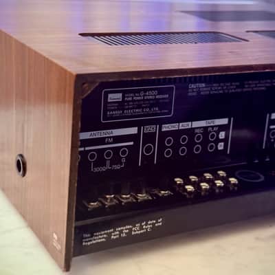 🎶✨ Sansui G-4500 Pure Power Stereo Receiver w/ Wood Case — Serviced by Cove, FM Aligned image 11