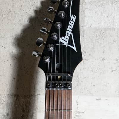 Ibanez RG7CSD1 J Custom 7 String LACS (L.A. Custom Shop) Designed 2000 Black Flat image 7
