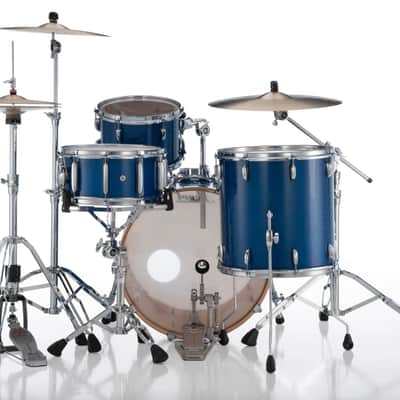 Pearl Professional Series 3 Piece Shell Pack - 24" Bass Drum SHEER BLUE image 3