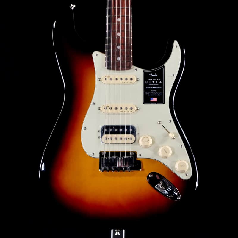Fender American Ultra Stratocaster HSS - Ultraburst with Rosewood Fingerboard image 1