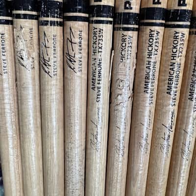 Steve Ferrone's Tom Petty and the Heartbreakers - Pearl 5x14" Mahogany Classic Limited Edition Snare Drum. SIGNED! image 8