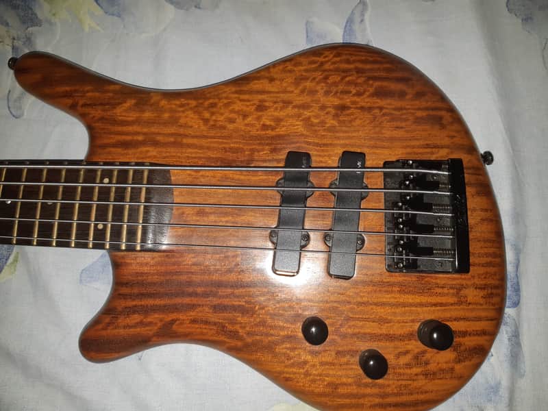 Warwick Thumb 5 NT Left Handed  1987 Natural/oil image 1