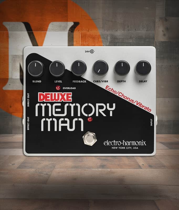 Electro-Harmonix Deluxe Memory Man XO Analog Delay / Chorus / Vibrato (MEMXO) image 1