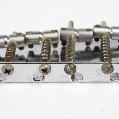 1971 Vintage Fender Precision Jazz PBass Bass BRIDGE w/Screws 1971/1972/1973/1975/1976 USA 1970s Early-CBS image 4