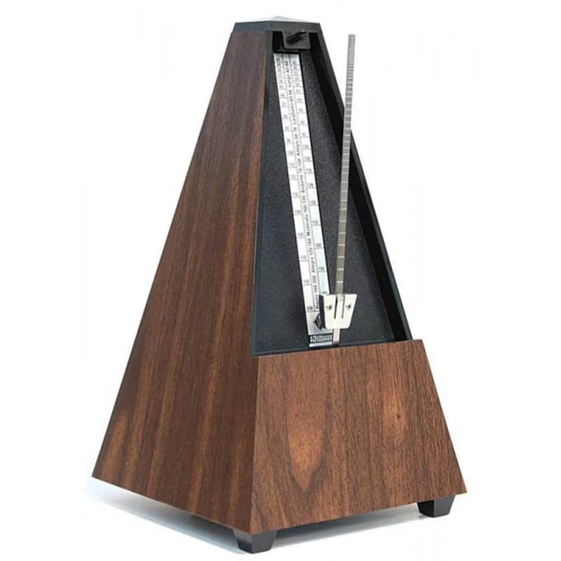 Wittner Plastic Key Wound Metronome - Walnut #845131 image 1