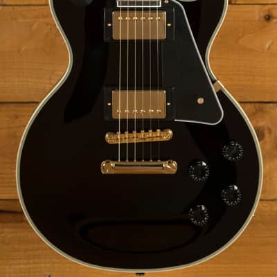 Epiphone Inspired by Gibson Custom Les Paul Custom | Ebony image 1