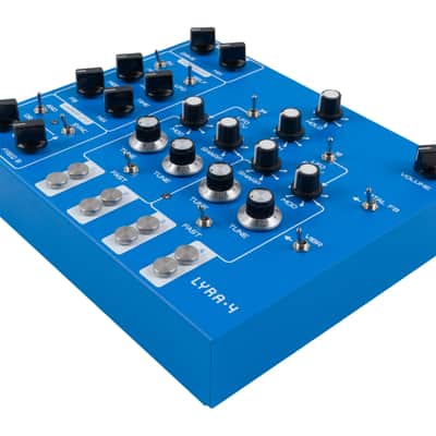 SOMA Laboratory Lyra-4 Organismic Drone Synthesizer (Blue) [USED] image 4
