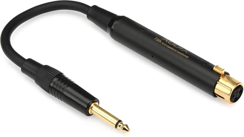 Audix T50K Impedance-matching Transformer Cable image 1