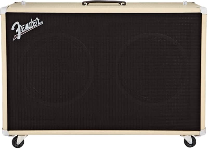 Fender Super-Sonic 60 212 Enclosure 120-Watt 2x12" Guitar Speaker Cabinet 2010 - Present - Blonde image 1
