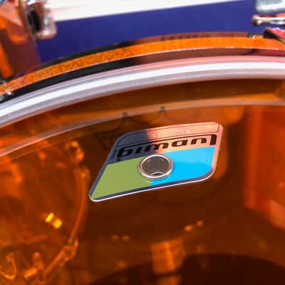 Quiet Riot, Frankie Banali's  2012 Kennedy Center Ludwig "Bonham" Amber  Vistalite Kit 14/16/18/26 image 16