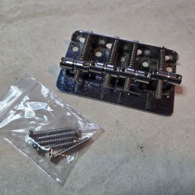 Fender Vintage 70s Bass Bridge with Slotted Saddles - 1970-79 image 2