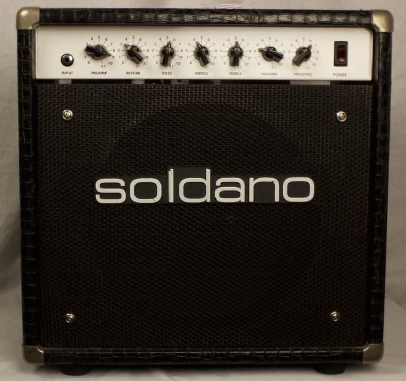 Used Soldano Astroverb 16 Combo Guitar Amplifier 20 Watt EL84 Tube Combo image 1