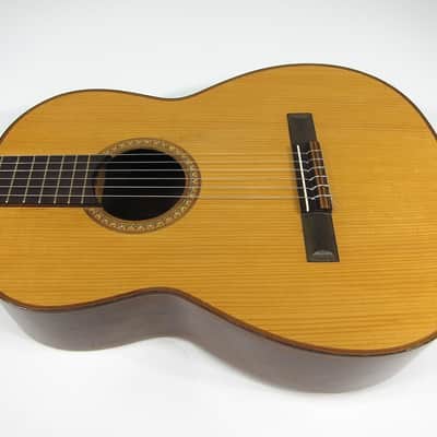 Vintage 1965 Giannini Model 522 Brazilian Rosewood Classical Guitar with Original Hard Shell Case! image 9