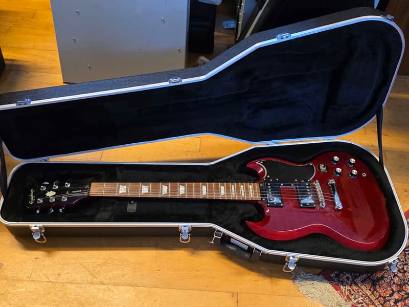Epiphone SG Standard Crown Gibson 90s Made In Korea MIK with Gator Fitted Hard Case image 1