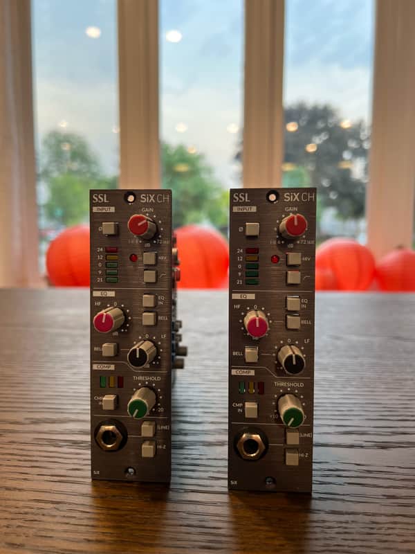 Solid State Logic SiX CH 500-Series Channel Strip - Black image 1