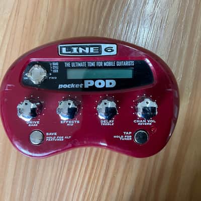 Line 6 Pocket POD Multi-Effect and Amp Modeler 2001 - Present - Red image 1