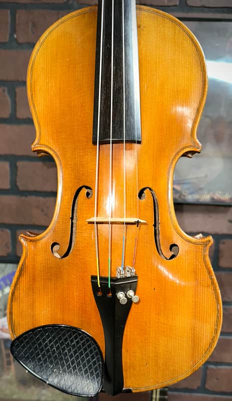 7/8 Old German Violin *Watch Video image 1