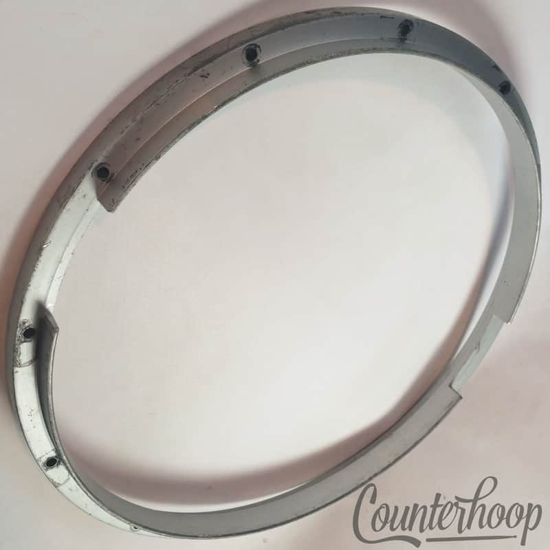*Yamaha 14" Die-Cast 12-Lug Snare Drum Resonant Rim/Hoop Marching Japan 1lb 15oz image 1