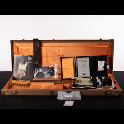 Fender Custom Shop 1960 Telecaster Custom Heavy Relic Aged Black (989) image 12