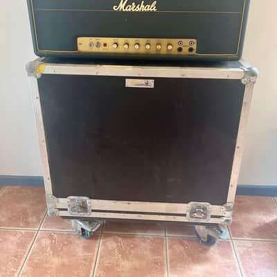 1971 Marshall JMP 50W + Vintage 2x12 Rola Greenback Cab – Original Dagnall Transformer image 17