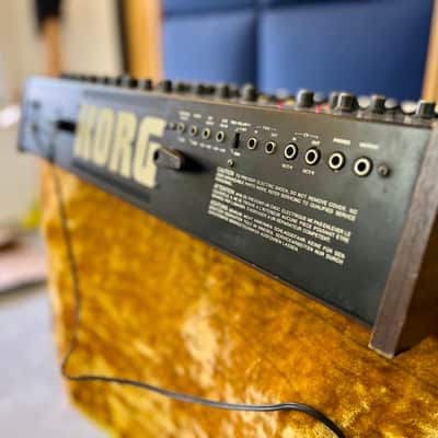 Korg Mono/Poly MP-4 analog synthesizer c 1981 Blue original vintage MIJ Japan synth RG image 8