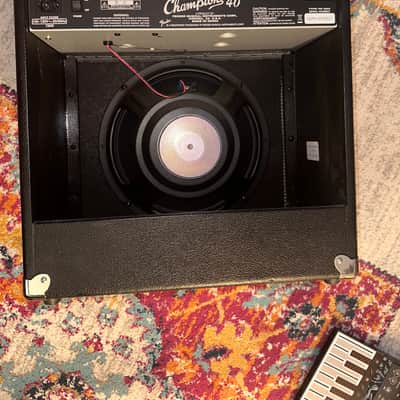 Fender Champion 40 2-Channel 40-Watt 1x12" Guitar Practice Amp 2013 - Present - Black image 3