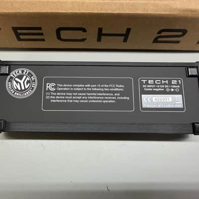 Tech 21 SansAmp Character Plus Series Screaming Blonde With Box 2022 - Present - Green / Black image 5