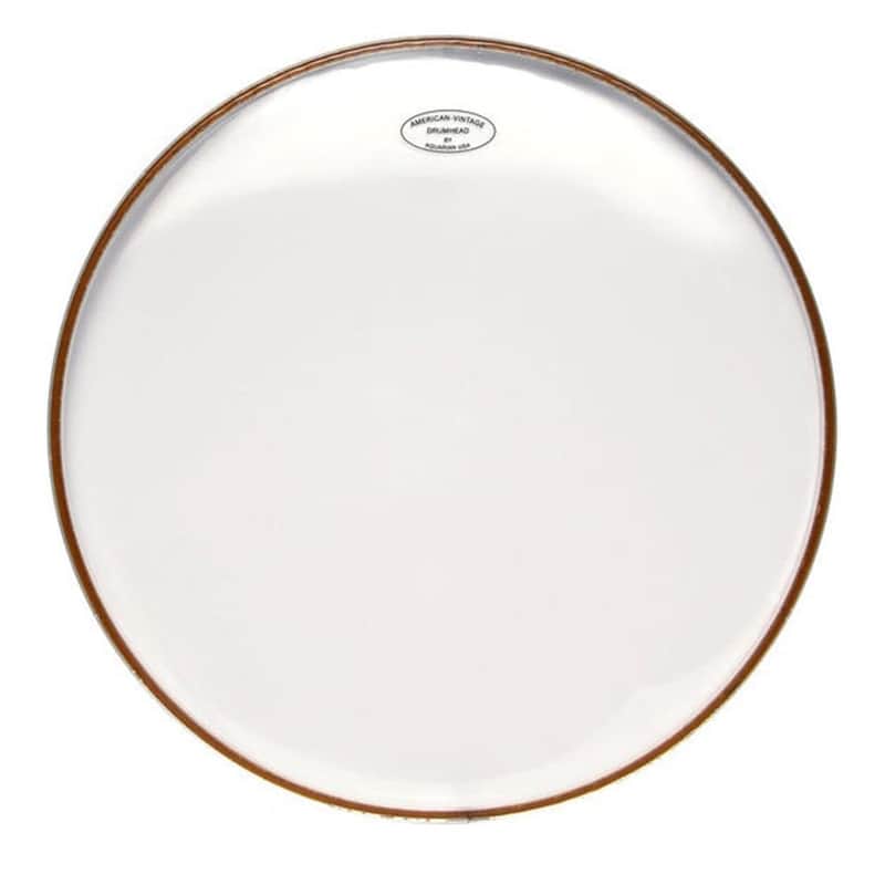 Aquarian American Vintage Medium Clear Drumhead 18" image 1