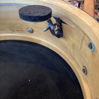 Ludwig No. 491 Pioneer 5x14" 6-Lug Snare Drum with Keystone Badge 1968 - 1969 - Mahogany Lacquer image 12