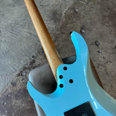 Balaguer Diablo Retro 27-Fret - Select Series - Gloss Cerulean Blue (Floyd Rose) image 5