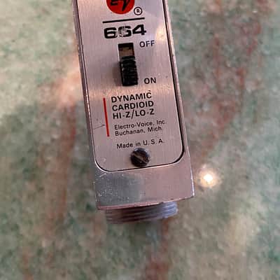 Electro-Voice 664 Cardioid Dynamic Microphone 1950 - 1979 - Chrome image 3