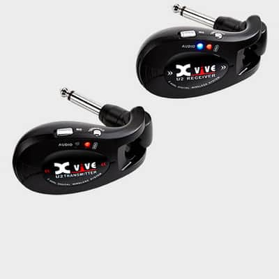 Xvive U2 Guitar Wireless System, 2.4 GHz, Black image 1