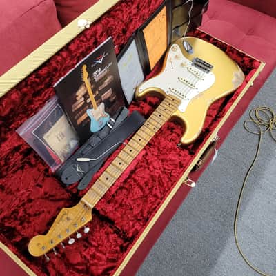 Fender Custom Shop '58 Stratocaster Heavy Relic 2018 - HLE Gold image 7