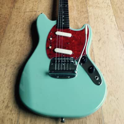 Fender Mustang Grunge Era '69 Reissue MIJ S-Serial 1994-95 Sonic Blue image 12