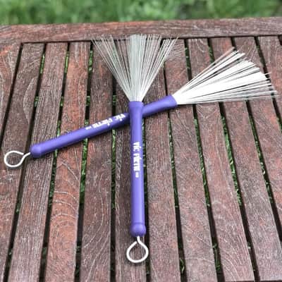 Vic Firth Standard Drum & Percussion Brush Model HB - 1 pair Retractable Handle image 7