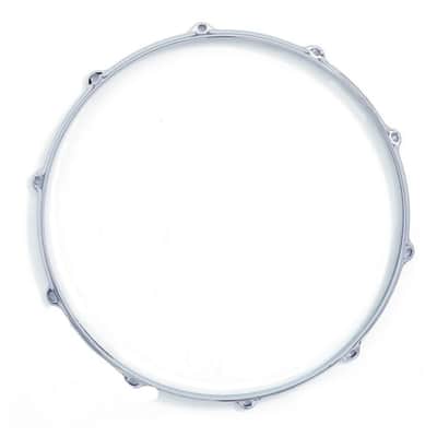 Gibraltar Die Cast Power Hoop SC-1410SSD 14in./10 Lug Drum Hoop - Chrome image 1