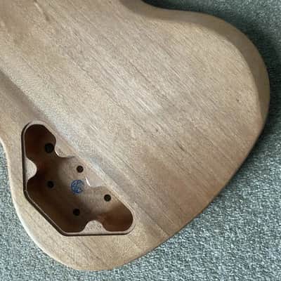 HH Mahogany Wood Solid Guitar Body image 3