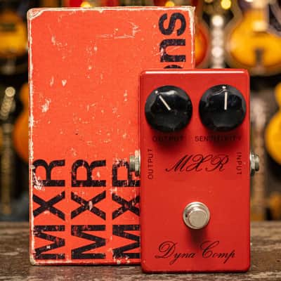 MXR Dyna Comp 1974年製 スクリプトロゴMOD MXR MX-102 Script Dyna Comp 1973 - 1975 | Reverb