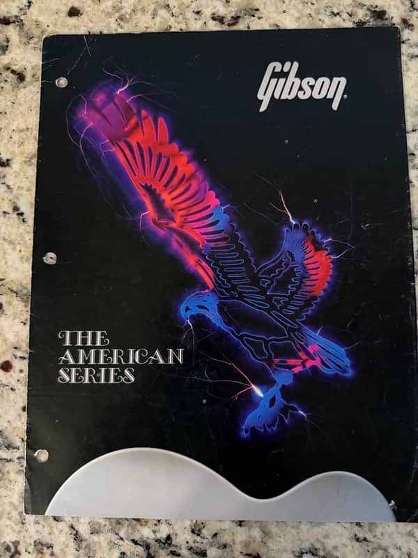 Gibson American series Catalog Corvus I II iii invader Challenger 80s image 1