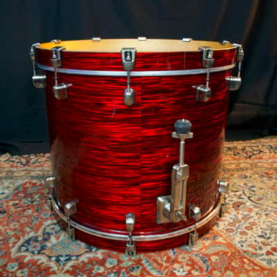 Tama Starclassic EFX 2004 - Red Silk- 5 piece image 5